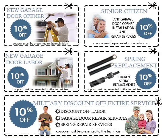 Exclusive Garage Door Service Kensington, MD 301-909-9215 - coupon