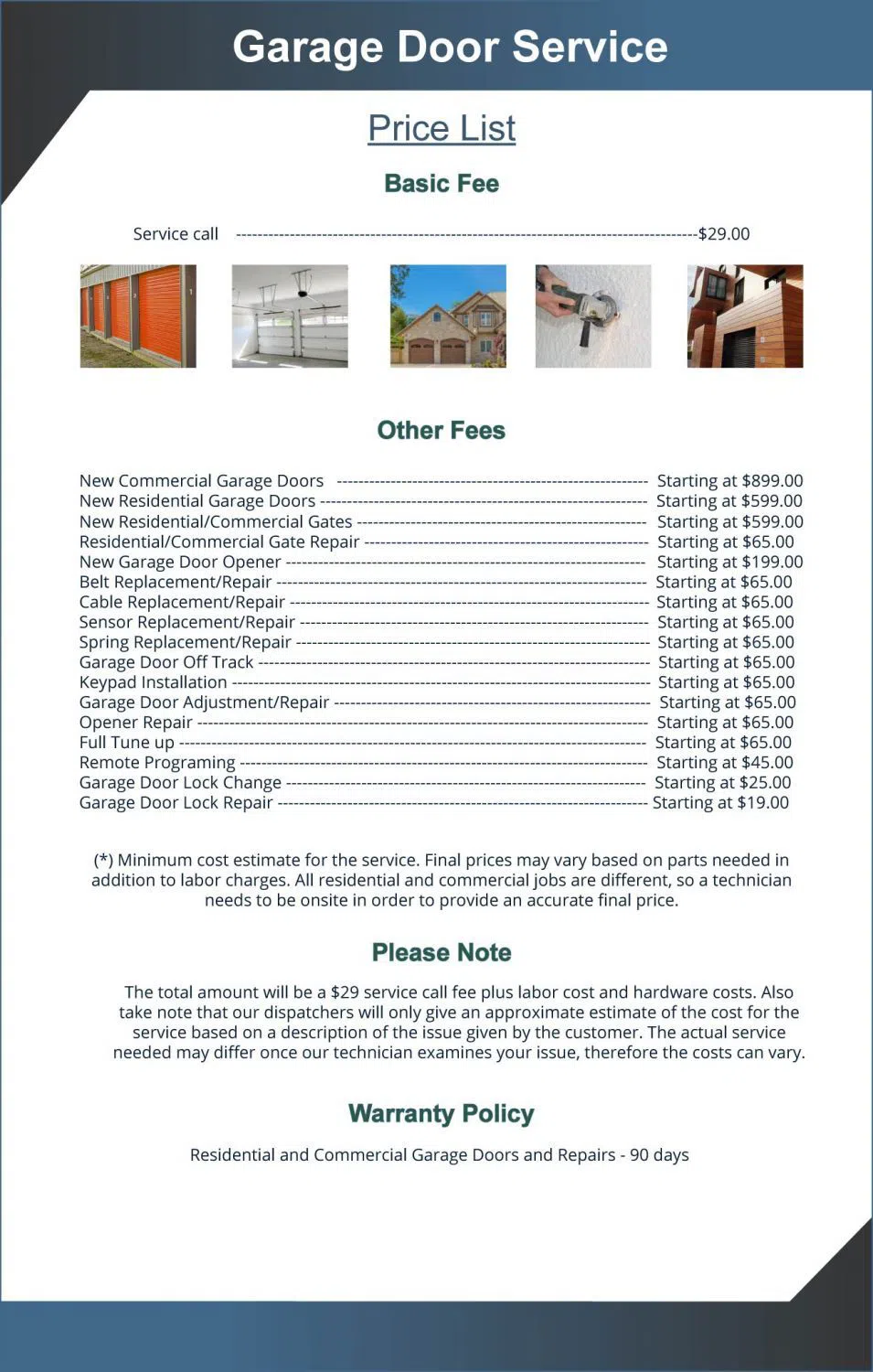 Exclusive Garage Door Service Kensington, MD 301-909-9215